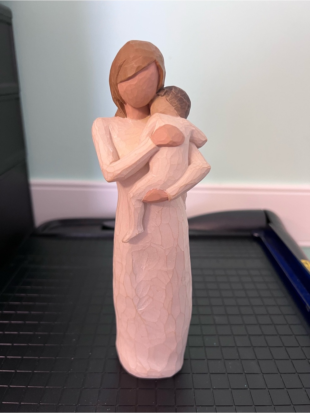 Willow Tree Mother and Child Figurine in Cream and Brown- “Child of my Heart”